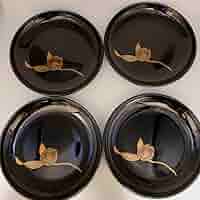 輪島塗　菓子皿 6dd5842b5baf04f9f4115828e8ec83